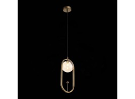 SL1201.203.01 Подвес ST-Luce Бронзовый/Коньячный G9 1*5W