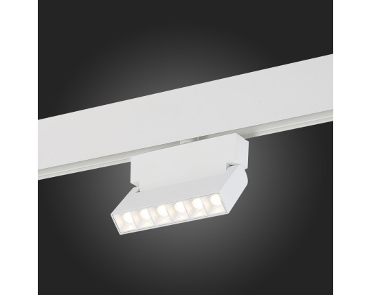 ST362.546.06 Магнитный трековый светильник белый LED 1*6W 4000K 532Lm Ra>80 36° IP20 L120xW22xH134 4