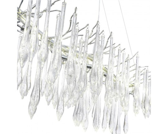 SL1660.113.12 Светильник подвесной ST-Luce Хром/Хром, Прозрачный G9 12*5W 4000K