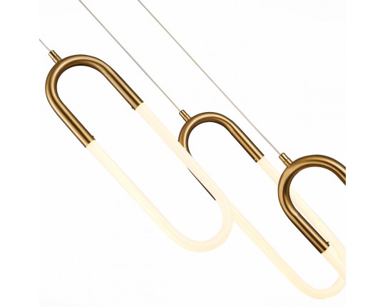 SL1579.303.03 Светильник подвесной ST-Luce Латунь/Латунь, Белый LED 3*14W 3000K