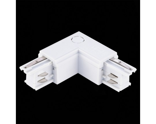 ST030.509.15L Угловой токоподвод левый для трехфазного шинопровода ST-Luce Белый