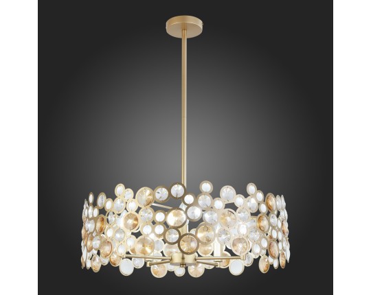 SL1172.203.05 Светильник подвесной ST-Luce Золотистый/Золотистый, Прозрачный E14 5*60W