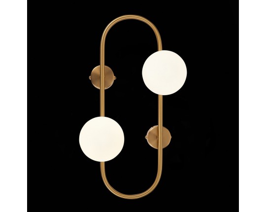 SL1149.301.02 Бра ST-Luce Латунь/Белый G9 2*5W