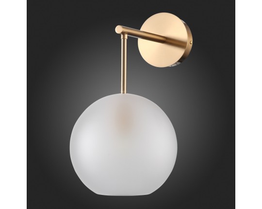 SL1133.501.01 Бра ST-Luce Латунь/Белый E27 1*40W