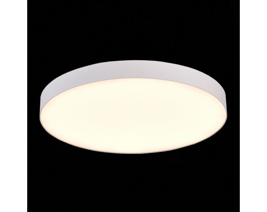 ST606.532.96 Светильник потолочный Белый LED 1*96W 3000K 8 640Lm Ra>85 120° IP20 D600xH55 185-265V