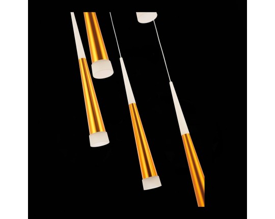SLE200103-05 Светильник подвесной Золотистый/Золотистый, Белый LED 5*7W 3000K