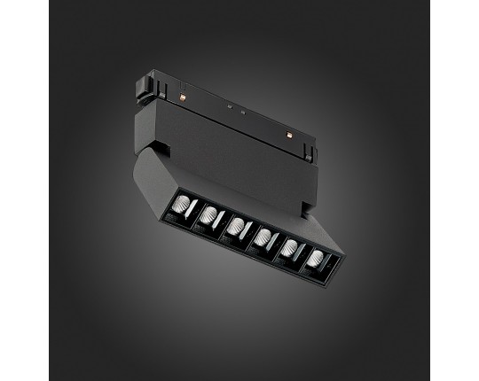 ST364.436.06 Магнитный трековый светильник Черный LED 1*6W 3000K 532Lm Ra>80 36° IP20 L120xW22xH108