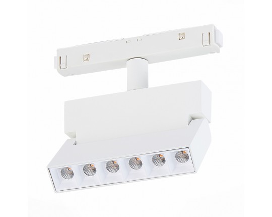ST362.546.06 Магнитный трековый светильник белый LED 1*6W 4000K 532Lm Ra>80 36° IP20 L120xW22xH134 4