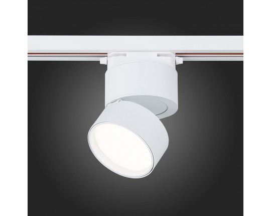 ST651.546.09 Св-к трек. Белый LED 1*9W 4000K 720Lm Ra>90 120° IP20 D85xH122 170-240VV