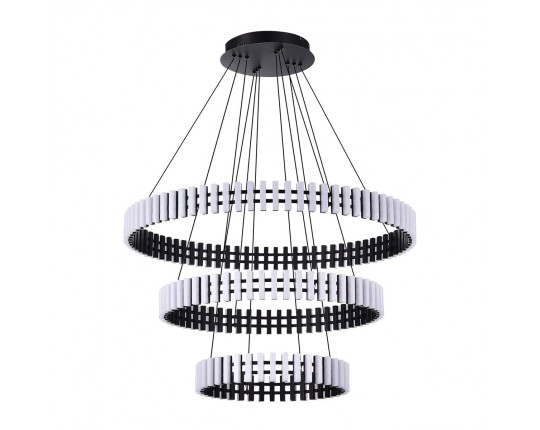 SL6203.403.105 Люстра подвесная ST-Luce Черный/Белый LED 1*105W 3000K