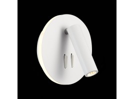 SL1586.513.01 Светильник настенный Белый LED 1*8W 3000K 624Lm Ra>80 24° IP20 L-xW155xH155 170-240V