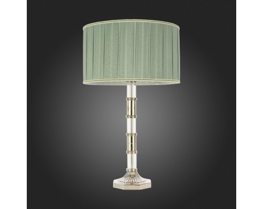 SL1121.104.01 Прикроватная лампа ST-Luce Никель/Оливковый E14 1*40W (из 2-х коробок)
