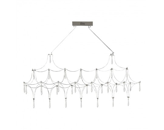 SL6603.103.17 Светильник подвесной ST-Luce Хром/Прозрачный LED 1*17W 4000K