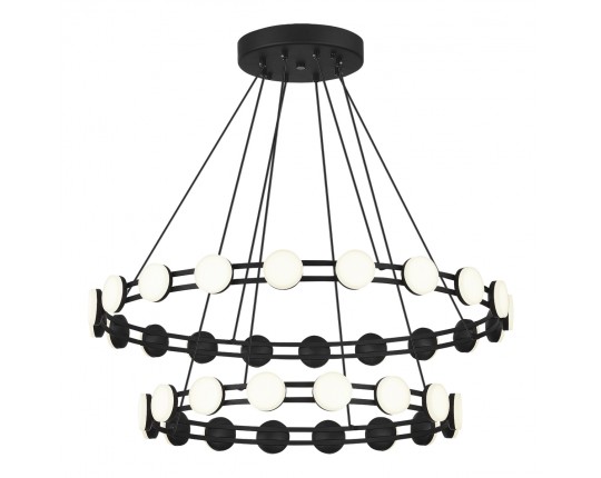 SL6610.403.36 Светильник подвесной ST-Luce черный/белый LED 1*70W 4000K