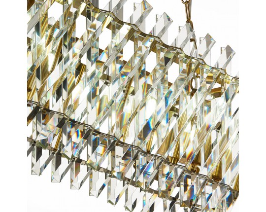 SL1170.303.10 Светильник подвесной ST-Luce Латунь/Прозрачный E14 10*40W