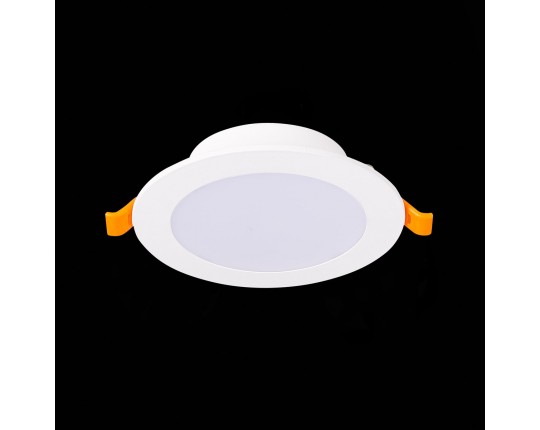 ST210.538.08 Св-к встр. Белый LED 1*8W 3000K 640Lm Ra80 110° IP20 D120xH30 220-240V