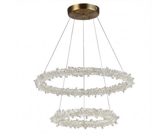 SL6105.203.02 Люстра подвесная ST-Luce Золотистый/Прозрачный LED 1*80W 3000 - 6500K
