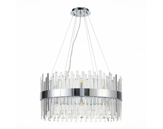 SL1160.103.18 Люстра подвесная ST-Luce Хром/Хром, Прозрачный G9 18*5W