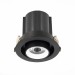 ST702.448.12 Св-к встр. Черный LED 1*12W 4000K 900Lm Ra80 24° IP20 D90xH92 180-240V