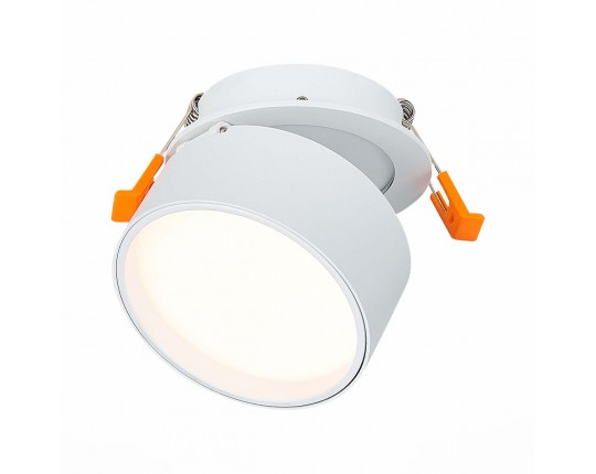 ST651.538.09 Встраиваемый поворотный светильник Белый LED 1*9W 3000K 720Lm Ra>90 120° IP20 D85xH68 1