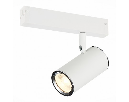 ST504.506.01 Св-к трек. Белый GU10 1*50W  IP20 L104xW54xH111 180-240V Без ламп