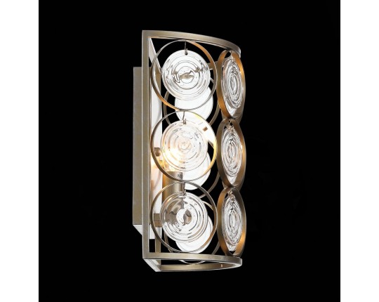 SL1105.201.02 Светильник настенный ST-Luce Золотистый с патиной/Золотистый, Прозрачный E14 2*60W