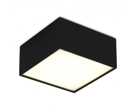 ST608.442.12 Светильник потолочный Черный LED 1*12W 4000K 1 080Lm Ra>90 120° IP20 L120xW120xH55 180-