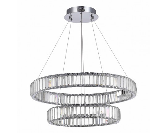 SL1622.103.02 Люстра подвесная ST-Luce Хром/Прозрачный LED 1*70W 4000K