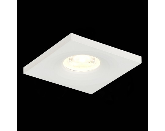 ST205.518.01 Св-к встр. Белый GU10 1*50W  L94xW94xH27 220V Без ламп