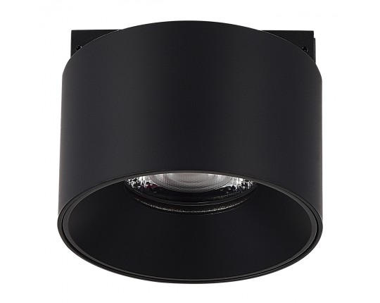 ST669.436.05 Магнитный трековый светильник Черный LED 1*5W 3000K 350Lm Ra>90 36° IP20 D60xH37 24V