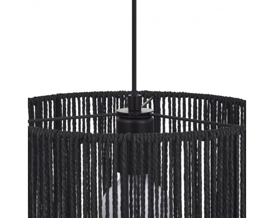 SLE6024-403-01 Светильник подвесной черный/черный E27 1*40W