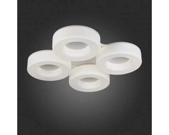 SL886.552.04 Светильник потолочный ST-Luce белый/ LED 4*24W 4100K