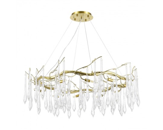 SL1660.203.12 Светильник подвесной ST-Luce Шампань/Шампань, Прозрачный G9 12*5W 4000K