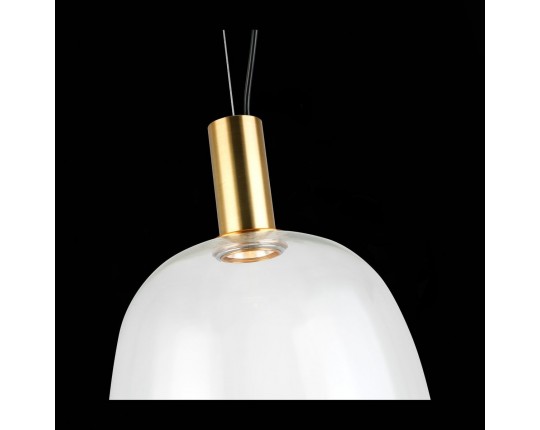 SL1582.313.01 Светильник подвесной ST-Luce Бронзовый/Прозрачный LED 1*7W 2700K