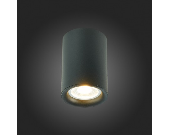 ST114.407.01 Светильник потолочный Черный GU10 1*50W  IP20 L65xW65xH93 220V Без ламп