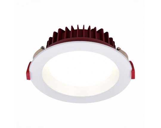 ST752.538.07 Св-к встр. Белый LED 1*7W 3000K 560Lm Ra80 100° IP44 D115xH47 100-240VV