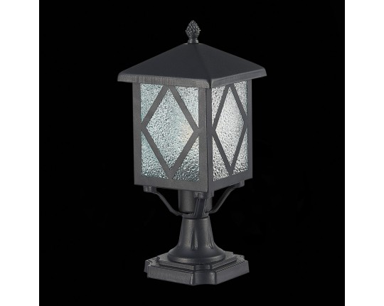 SL084.405.01 Светильник уличный наземный ST-Luce Черный/Черный, Прозрачный E27 1*60W