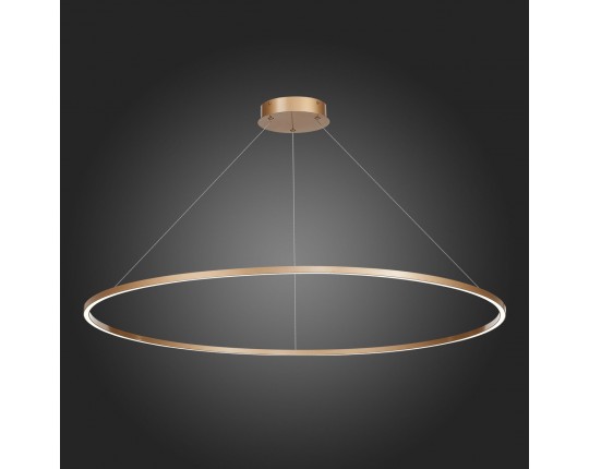 ST605.203.57 Cветильник подвесной SMART ST-Luce Золотистый/Белый LED 1*57W 2800-6500K