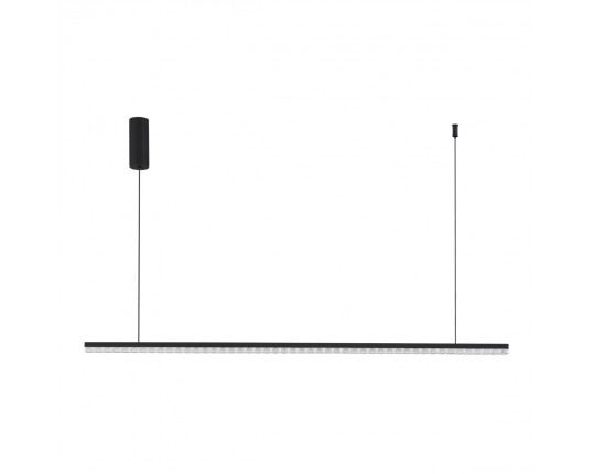 SL1018.423.01 Светильник подвесной ST-Luce черный/прозрачный LED 1*32W 4000K