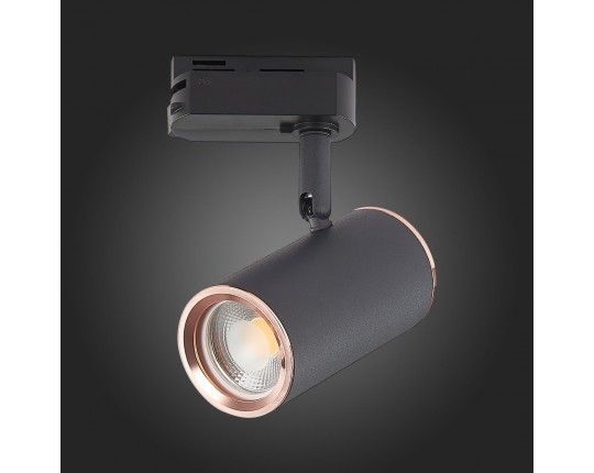 ST301.426.01 Св-к трек. Черный GU10 1*50W L104xW54xH111 220V Без ламп