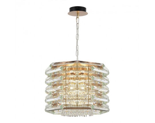 SL6137.203.08 Светильник подвесной ST-Luce медь/прозрачный E14 8*40W