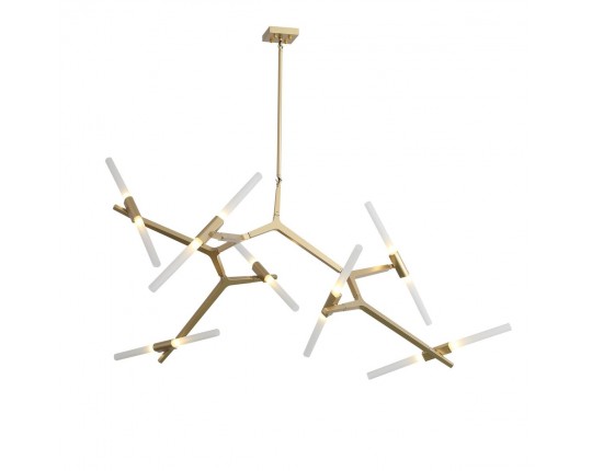 SL947.202.14 Люстра потолочная ST-Luce Золотистый/Белый G9 14*5W