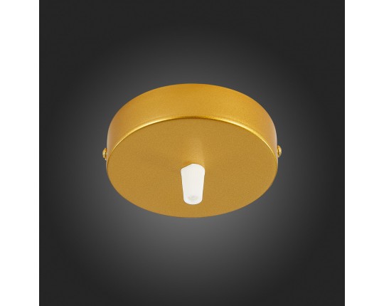 SL001.203.01 Потолочное крепление на одну лампу (круглое) ST-Luce Золотистый