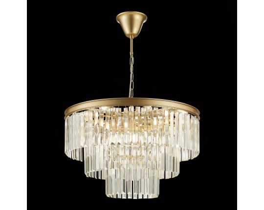 SL1624.203.12 Люстра подвесная ST-Luce шампань/прозрачный E14 12*40W