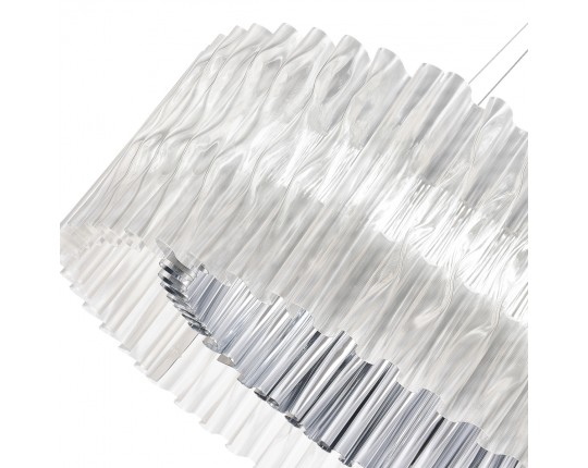 SL6012.103.01 Светильник подвесной ST-Luce Хром/Прозрачный LED 1*64W