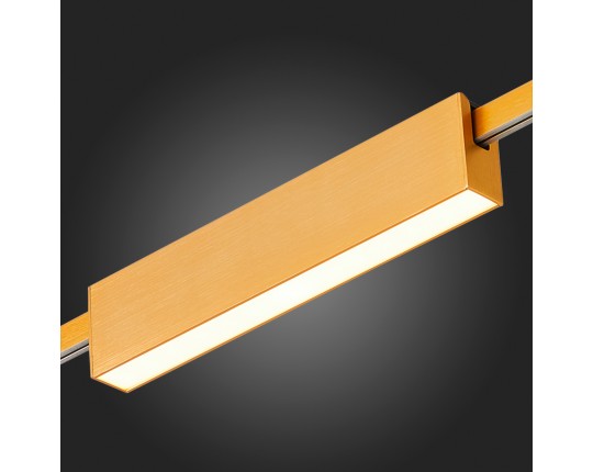 ST817.206.12 Магнитный трековый светильник FARM Золотистый LED 1*12W 3000K 580Lm Ra90 120 IP20 L232x