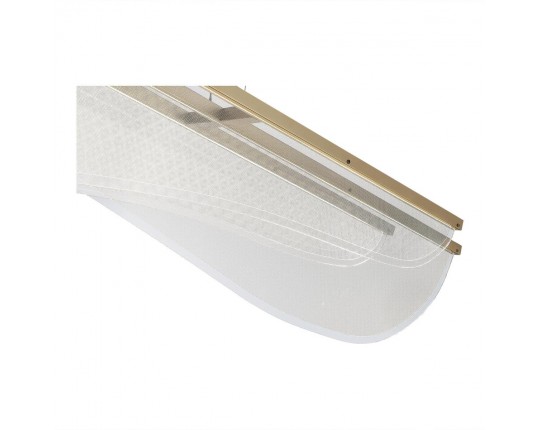 SL6509.223.01 Светильник подвесной ST-Luce Золотистый/Прозрачный LED 1*60W 4000K