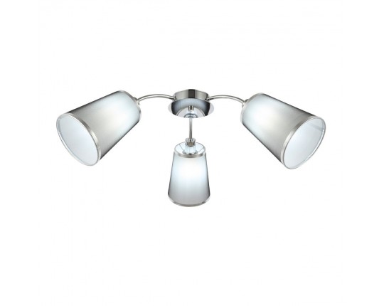 SLE103002-03 Светильник потолочный Хром/Черный E14 3*40W