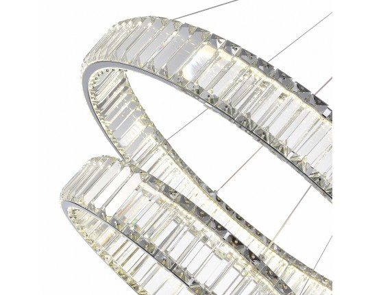 SL1622.103.02 Люстра подвесная ST-Luce Хром/Прозрачный LED 1*70W 4000K