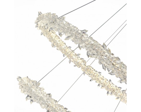 SL6105.203.02 Люстра подвесная ST-Luce Золотистый/Прозрачный LED 1*80W 3000 - 6500K